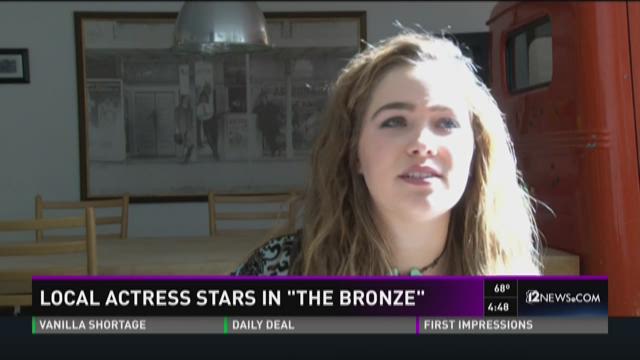 Aktris lokal Haley Lu Richardson membintangi “The Bronze”