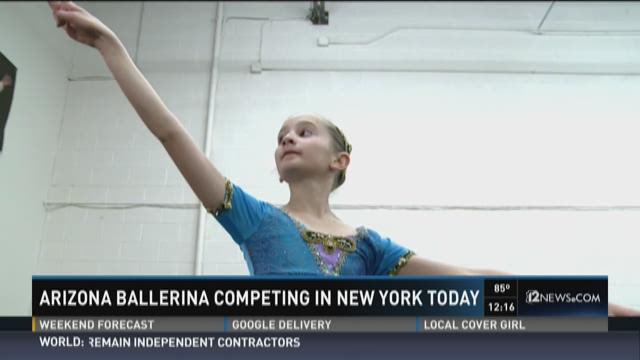 Balerina Arizona berkompetisi di panggung New York City