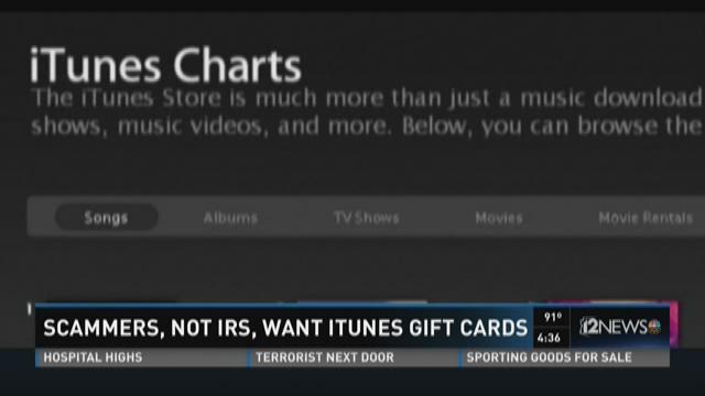 Scammers, bukan IRS, ingin dibayar dengan kartu hadiah iTunes
