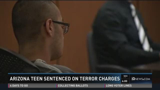 Arizona Teenage Terrorist Sentenced To 8 Years In Prison | 12news.com