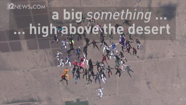 All Women Skydiving Team Sets World Record In Arizona